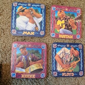 CAMEL JOE COASTERS Set Of 4 In Box